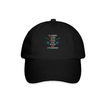 Drumline Determined Rhythmic United Musical Drums - Baseball Cap - black/black - Front