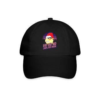 Ho Ho No My Duck - Ente mit Messer Duck with Knife - Casquette classique - noir/noir - Devant