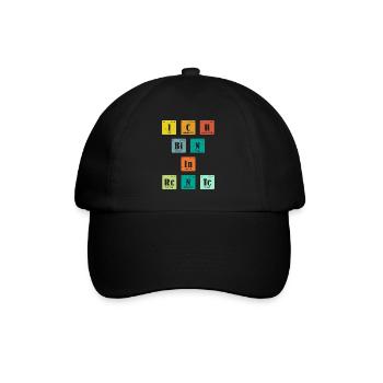 Rentenbeginn Ich bin in Rente PC Zocker Rentner - Baseballkappe - Schwarz/Schwarz - Vorne