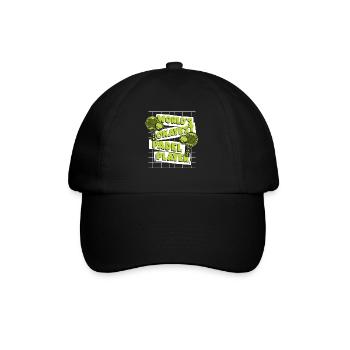 World's Okayest Padel Player Paddle Tennis - Baseball Cap - black/black - Front