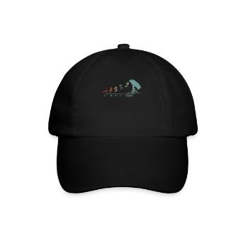 Wingfoil Surfer Wingfoiling Hydrofoil Weekend - Baseball Cap - black/black - Front