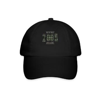 Cadeau urbain original année de naissance 2005 vintage - Casquette classique - noir/noir - Devant