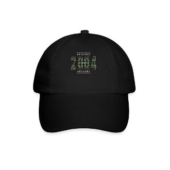 Original 2004 année de naissance urbain cadeau Vintage - Casquette classique - noir/noir - Devant