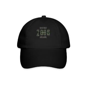 Cadeau urbain original année de naissance 2006 vintage - Casquette classique - noir/noir - Devant