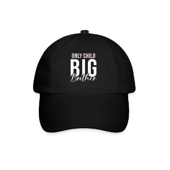 Brother Gifts - Baseballkappe - Schwarz/Schwarz - Vorne