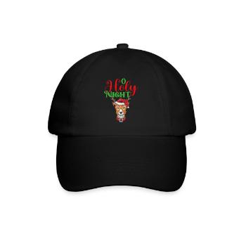 O Holy Night - Baseball Cap - black/black - Front