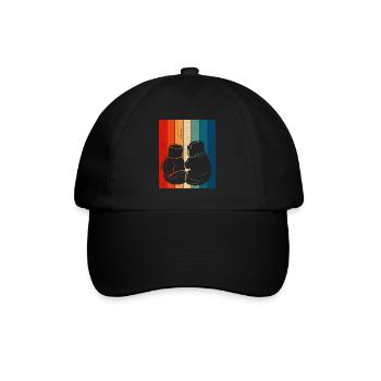 Kickboxen Kickboxer Kickboxing - Baseball Cap - black/black - Front