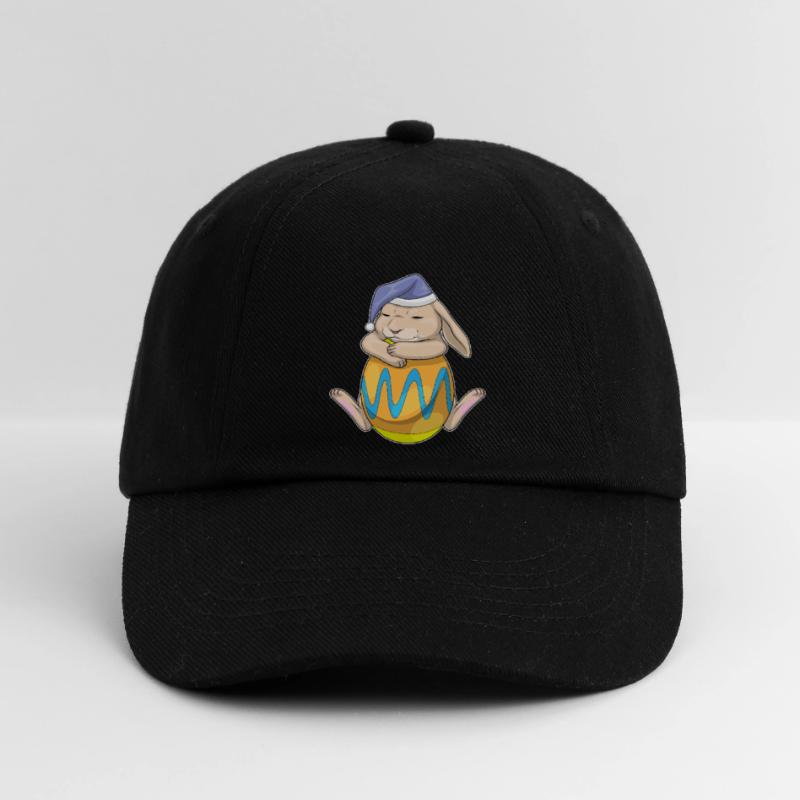 Bunny, Easter, Sleeping, Easter Egg Baseball Cap