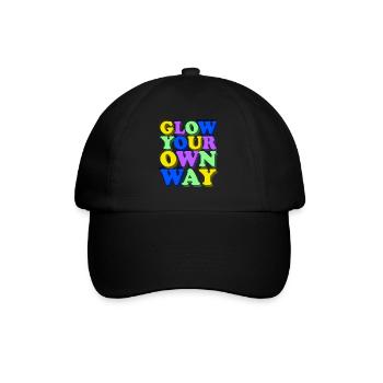 Brillez à votre façon - Colorful Fun - Casquette classique - noir/noir - Devant