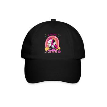 Je suis une licorse licorne Corse licorne Corsica - Casquette classique - noir/noir - Devant