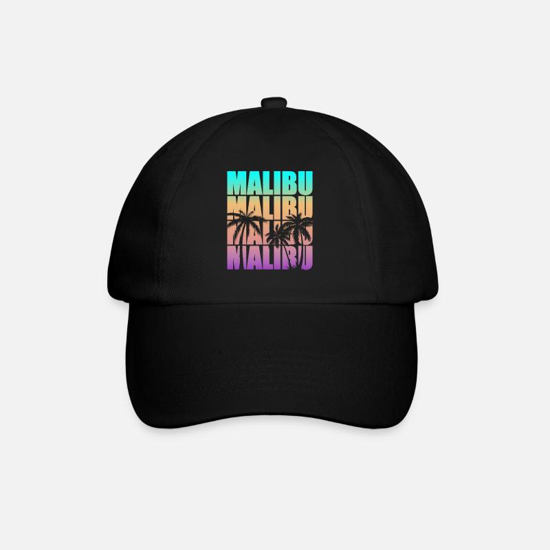 Malibu Summer Vibes Tropical Flair - Casquette classique - noir/noir