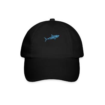 Diver Creative Shark Scuba Divers - Baseball Cap - black/black - Front
