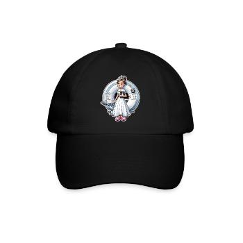 Princess Manip Radio Radiologist Female Radiology - Baseball Cap - black/black - Front
