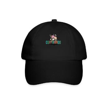 Cultivando Bilingües Spanish Teacher Apparel - Baseball Cap - black/black - Front