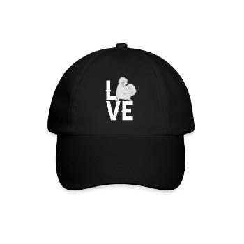 Seidenhuhn Poulet soyeux - Casquette classique - noir/noir - Devant