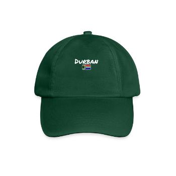 Drapeau de Durban, Afrique du Sud, Afrique du Sud - Casquette classique - vert bouteille - Devant