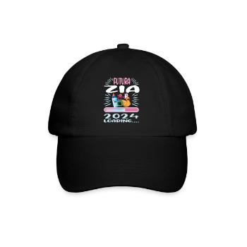 Zia 2024 Loading Tante 2024 - Baseballkappe - Schwarz/Schwarz - Vorne