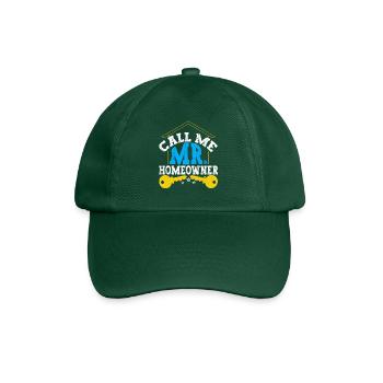 Mr. Homeowner - Baseball Cap - bottle green - Front