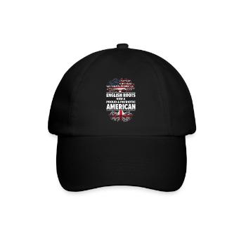 Lieu de naissance : Anglais, Angleterre, Américain, États-Unis - Casquette classique - noir/noir - Devant