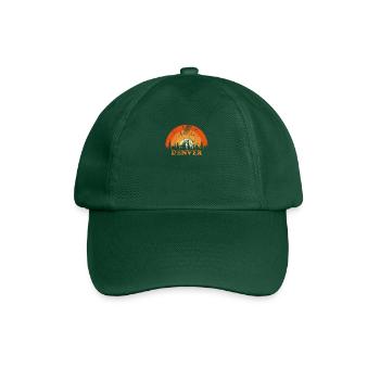 Vintage Denver Colorado Fan Retro Cool Sunset - Baseballkappe - Flaschengrün - Vorne