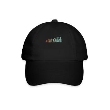 Forklift Driver Vintage Warehouse Clerk Occupations - Baseball Cap - black/black - Front