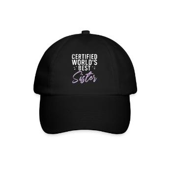 Sister Gifts - Baseball Cap - black/black - Front