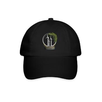 Énergie éolienne Boule de verre Énergie éolienne Énergie éolienne - Casquette classique - noir/noir - Devant