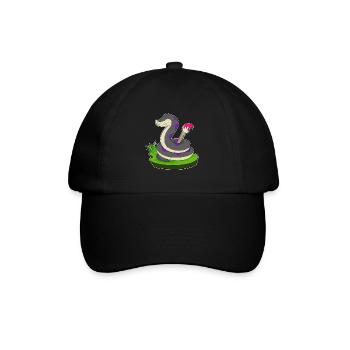 Snake Painter Peinture au pinceau - Casquette classique - noir/noir - Devant