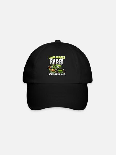 Rasenmäher-rennen Rasenmäher-rennen Rasenmäher - Baseballkappe - Schwarz/Schwarz