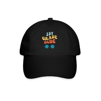 Kindergarten Teacher Funny Student 1st Graduation - Baseball Cap - black/black - Front