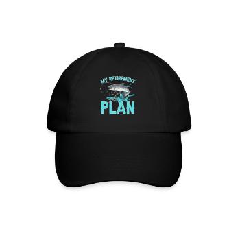 Salmon Fishing Salmon Angler - Baseball Cap - black/black - Front