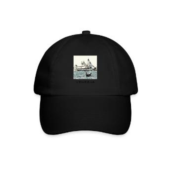 Venezia - Casquette classique - noir/noir - Devant