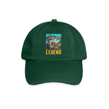 Speedrunning Joueur de jeux vidéo Gamer Gaming - Casquette classique - vert bouteille - Devant