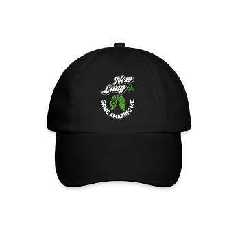 Greffe d’organe par fente de donneur d’organes - Casquette classique - noir/noir - Devant