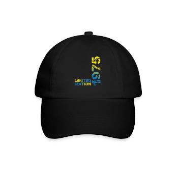 1975 édition limitée anniversaire cadeau femme mari - Casquette classique - noir/noir - Devant