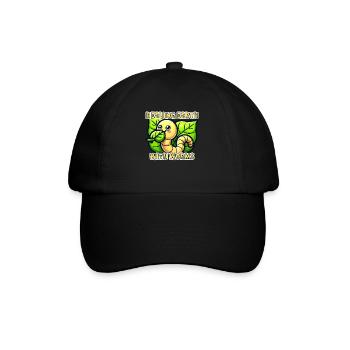Lombriciculture Jardinage de vers de terre Vermiculture - Casquette classique - noir/noir - Devant