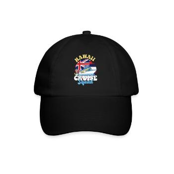 Hawaii Cruise Squad Family Vacation Trip - Baseball Cap - black/black - Front