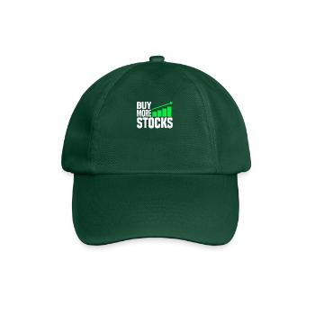 Buy more shares - Baseball Cap - bottle green - Front