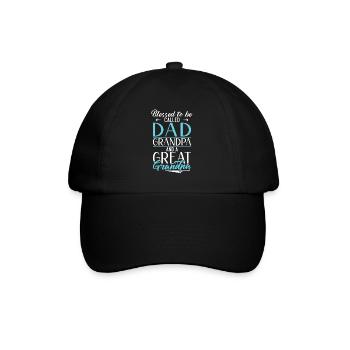 Cadeaux arrière-grand-père - Casquette classique - noir/noir - Devant