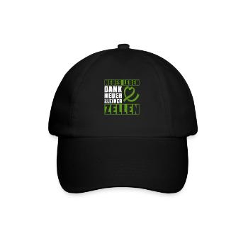 Stem Cells Stem Cell Therapy Stem Cell Donation - Baseball Cap - black/black - Front