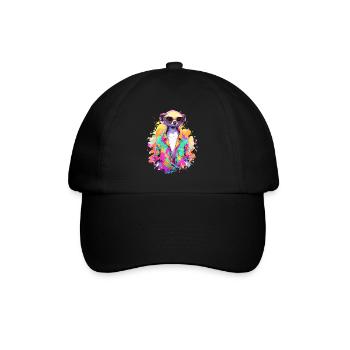 Cool Meerkat Sarfari Africa Lover - Baseball Cap - black/black - Front