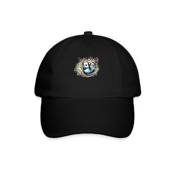 Paranormal Investigator Ghost Halloween Evp Haunte - Baseball Cap - black/black - Front