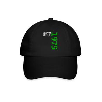 1975 édition limitée anniversaire cadeau femme mari - Casquette classique - noir/noir - Devant