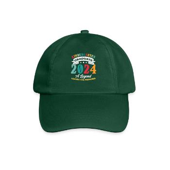 Fier diplômé de la maternelle 2024 - Casquette classique - vert bouteille - Devant