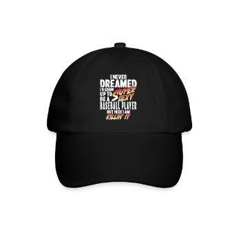 Super Sexy Baseball Player Baseball Gift - Baseball Cap - black/black - Front