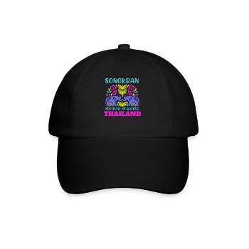 SongKran Festival of Water Thailand - Baseball Cap - black/black - Front
