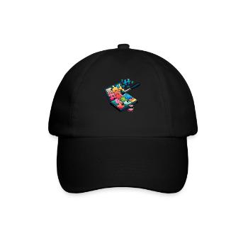 Puzzle Lover Jigzaw Puzzle Board Game Puzzler - Baseball Cap - black/black - Front