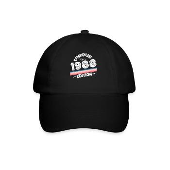 Unique Since 1988 Edition Birthday Vintage 1988 - Baseball Cap - black/black - Front