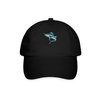 Wahoo Fish Catcher Fisher Pêcheur Pêche - Casquette classique - noir/noir - Devant