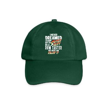 Super Sexy Rum-Verkoster Rum Verkostung Geschenk - Baseballkappe - Flaschengrün - Vorne